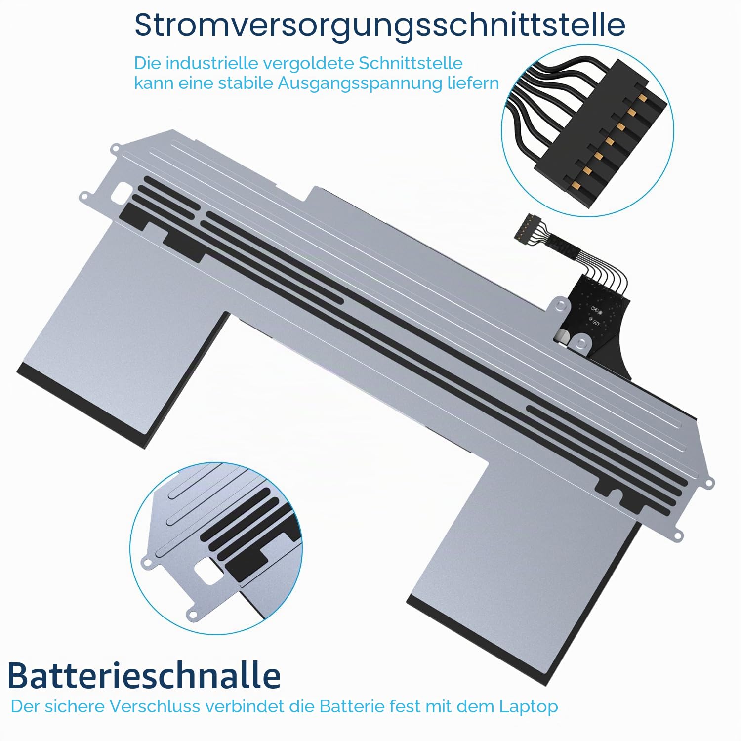 A1965 A2179 A1932 Akku Kompatibel mit MacBook Air 13 Zoll 2018 2019 2020 Jahr Ersatz Laptop Akku MVFH2LL/A MRE92LL/A MRE82LL/A EMC3302 3184