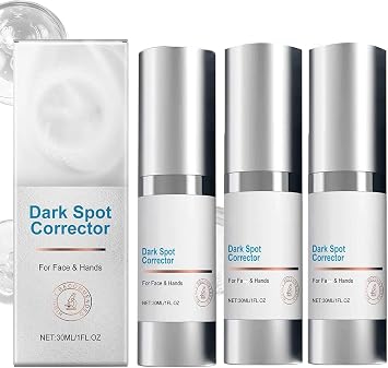 Dark Spot Corrector, Skinscience Dark Spot Corrector, Advanced Brightening Technology for Face and Hands, Fades Sun Spots, Age Spots & Hyperpigmentation, Restore Natural Glow (12cm, 3pcs)