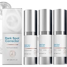 Dark Spot Corrector, Skinscience Dark Spot Corrector, Advanced Brightening Technology for Face and Hands, Fades Sun Spots, Age Spots & Hyperpigmentation, Restore Natural Glow 12cm, 3pcs