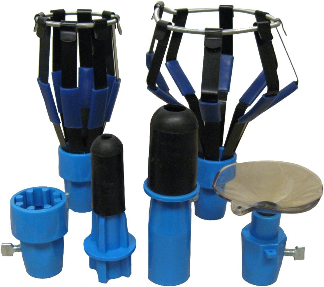 Ettore 48350 Bulb Changer Kit Without Pole,Plastic, Blue