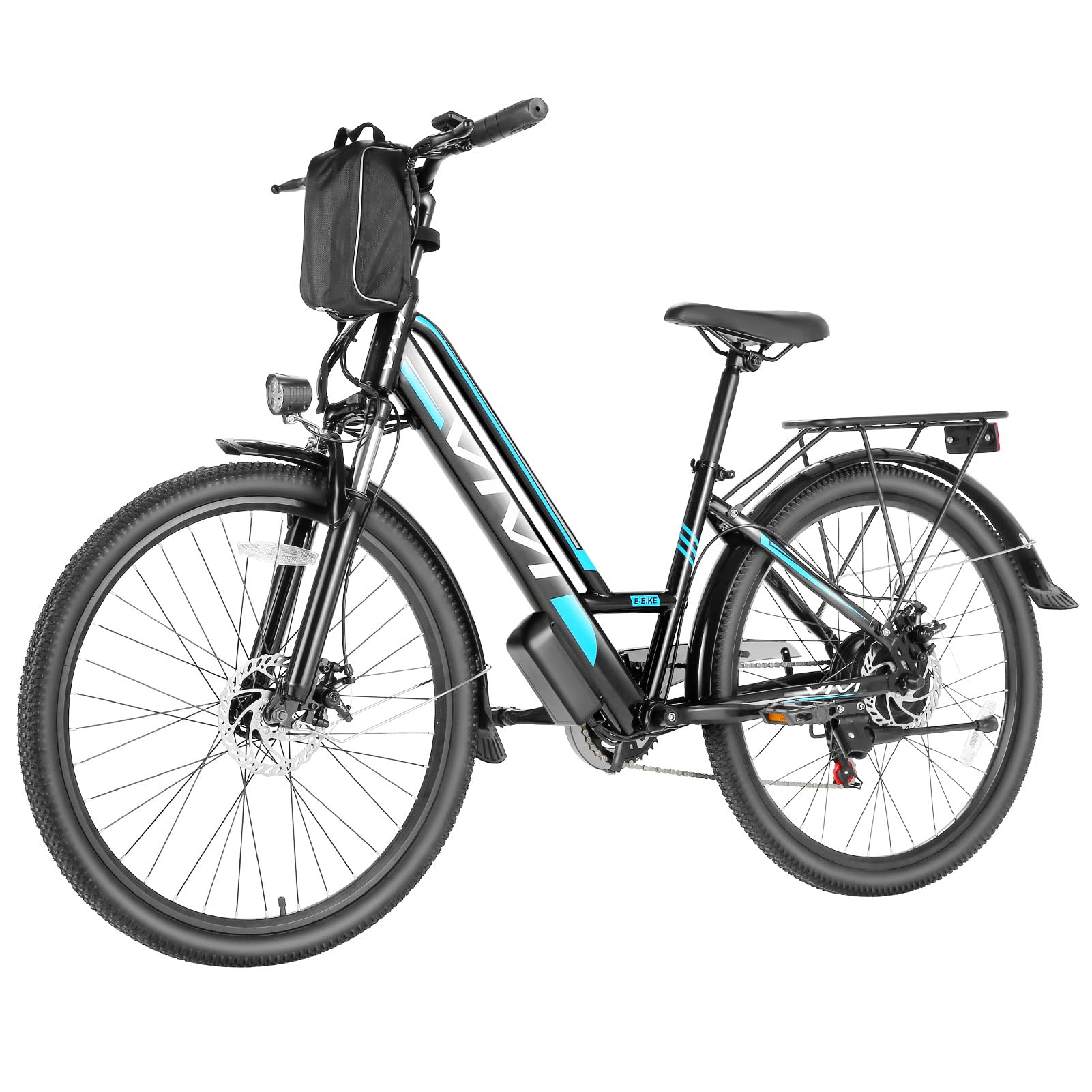 Vivi Electric Bike, 26" Electric Bike for Adults 500W Ebike Electric Commuter Bike Adult Electric Bicycles with 48V Removable Lithium Battery