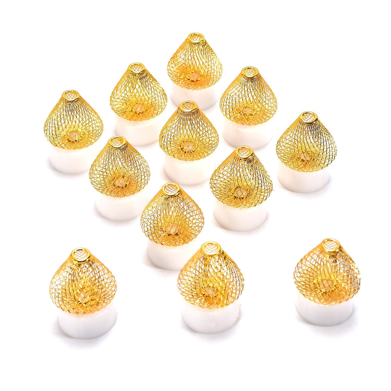 12Pcs Flameless LED Tea Light Candles – Safe, Ambient Lighting for Home, Weddings, and Events-image-12