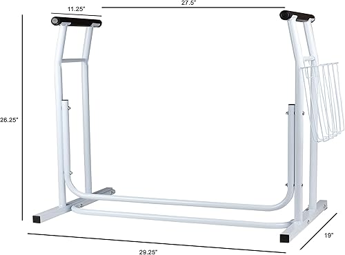Miniatura 7 de North American Health and Wellness - JB4349 Soporte de seguridad para inodoro de lujo
