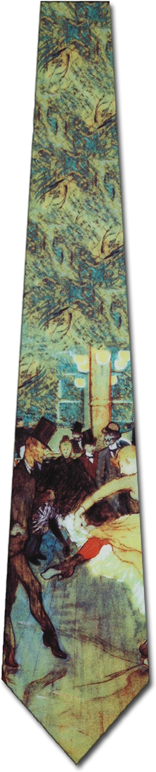Dance at the Moulin Rouge Ties Toulouse-Lautrec NeckTie