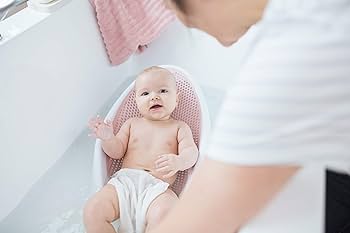 Amazon.com: Angelcare Baby Bath Support (Pink) | Ideal for