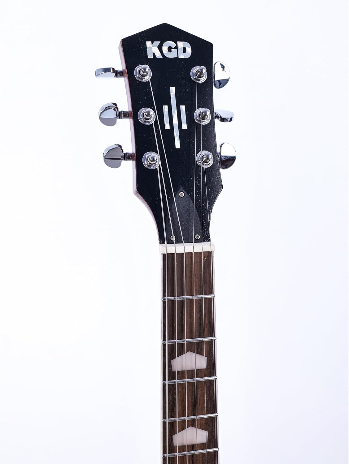 KGD Relic Electric Guitar,Solid Body Electric Guitar With Mahogany Body and Neck,Rosewood Fingerboard,Bone Nut,SG style 6-String Guitar,Professional/Electric Guitars for Adults