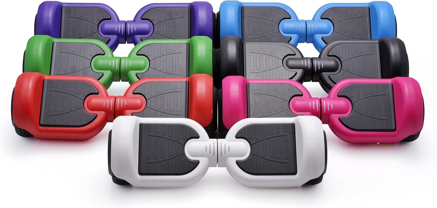 HOVERSTAR Hoverboard with Bluetooth Speaker, Self Balancing Scooters with Led Lights, Electric Hover Boards Suite to Kids, Girls, Boys, Indoor and Outdoor Use. (MATT PINK)