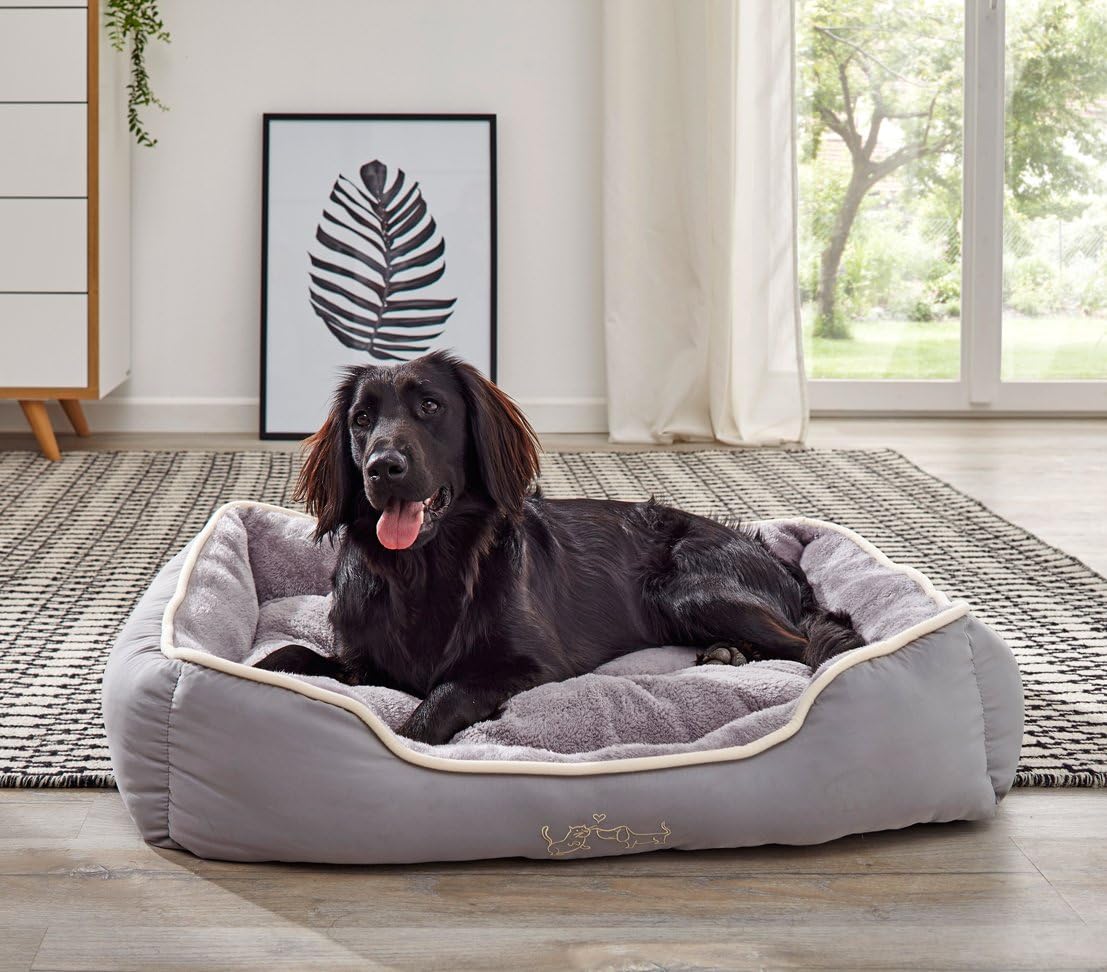 Dehner Hunde- und Katzenbett Sammy, Polyester