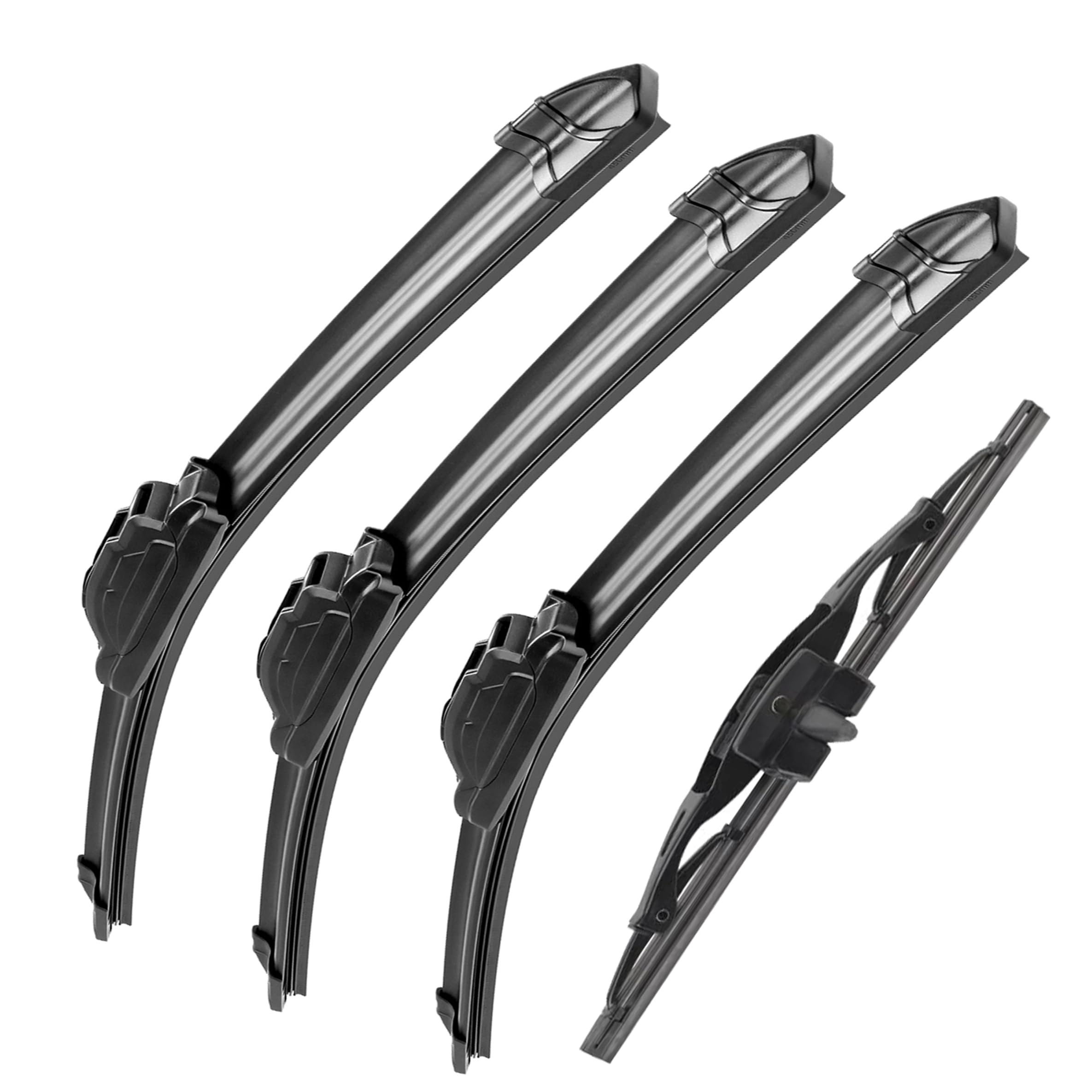 ATTKE Front Wiper Blades and Rear Wipers for Toyota FJ Cruiser 2007-2014, OEM Wiper Blade (16“ + 14” + 14” + 10” 4 Wiper Blades)