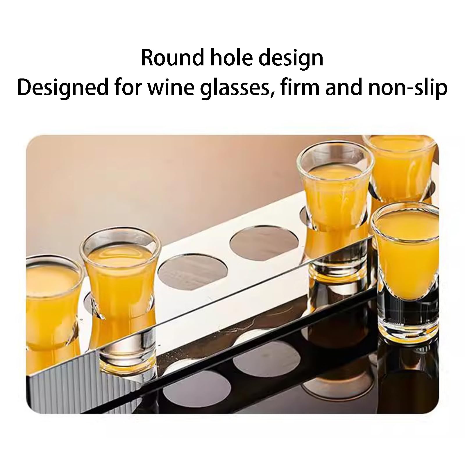 Juego de vasos de chupito para fiesta con estante de almacenamiento para whisky, tequila, licores, fiesta (18 vasos de 25 ml + estante)