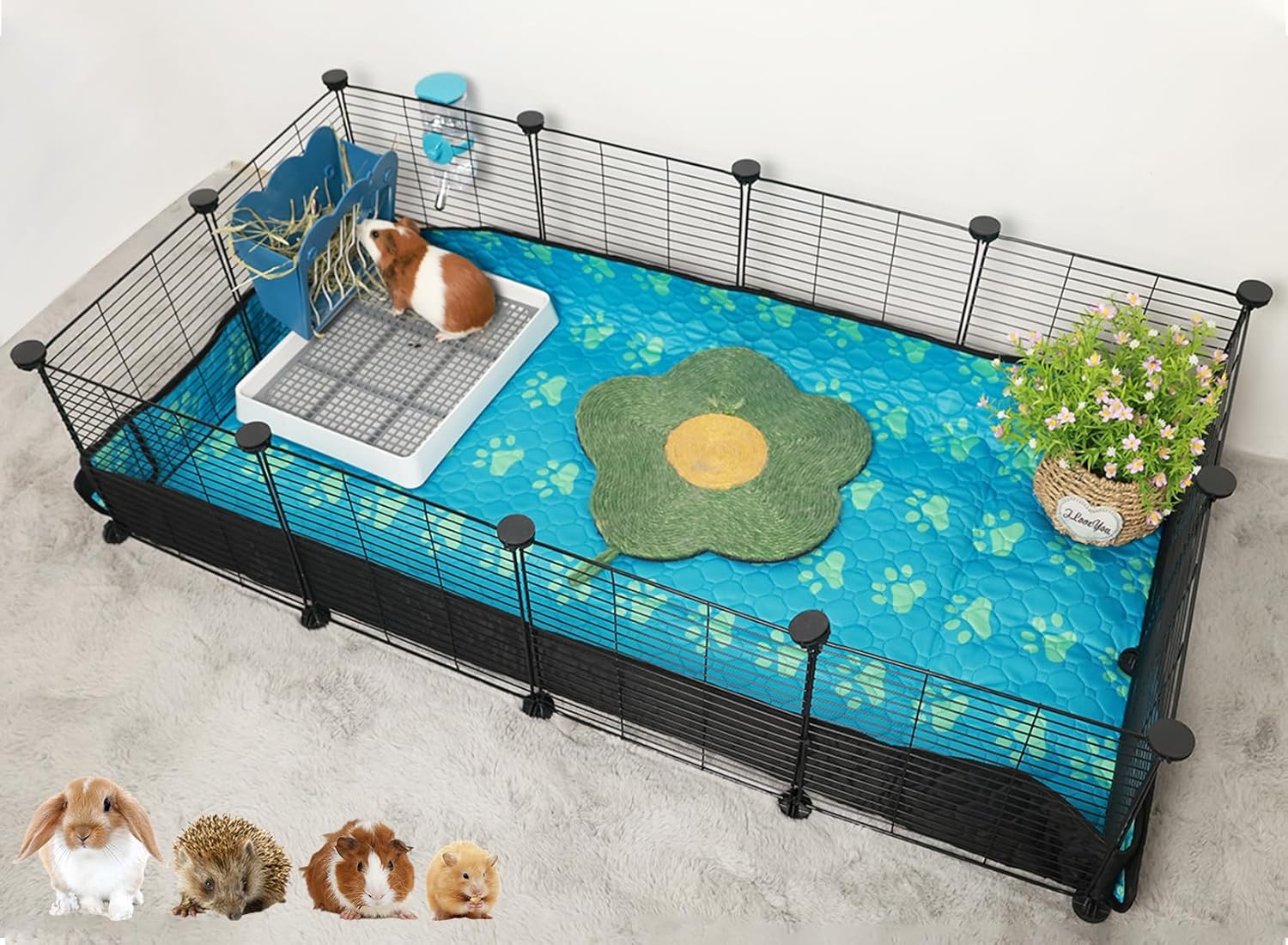 CHEGRON Guinea Pig Cages with Waterproof Bottom Soft Australia Ubuy