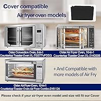 Vista 4 de Cubierta para horno freidora de aire para horno freidora de aire Oster 10 en 1, horno de convección Oster 8 en 1 y horno freidora de aire