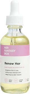 Her Fantasy Box Renew Her | Natural Rejuvenating Yoni Oil for Dark Spots, Ingrown Hair, and Skin Brightening - Nourishing, Moisturizing Formula for All Skin Types