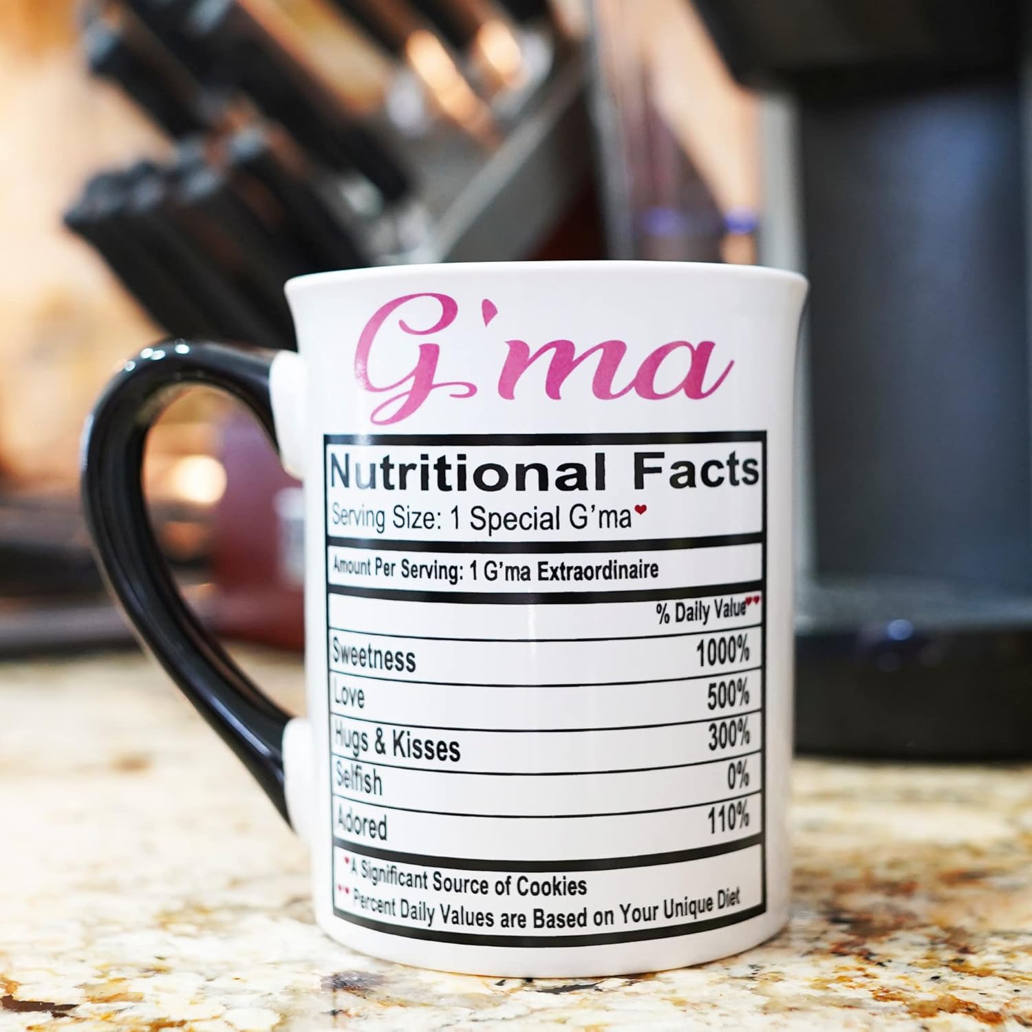 Cottage Creek Mugs - 16oz. Large Ceramic G'ma Coffee Cup - Stoneware G-Ma Tea Mug Ideal for Kitchen & Home Decor - Birthday Gifts for Women, Grandma, Grandparents, Mom, Nana - Image 7