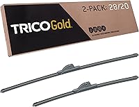 Vista 73 de TRICO Gold 19" + 19" Juego de 2 limpiaparabrisas de repuesto premium para automóvil, limpiaparabrisas de haz para todas las estaciones para lado