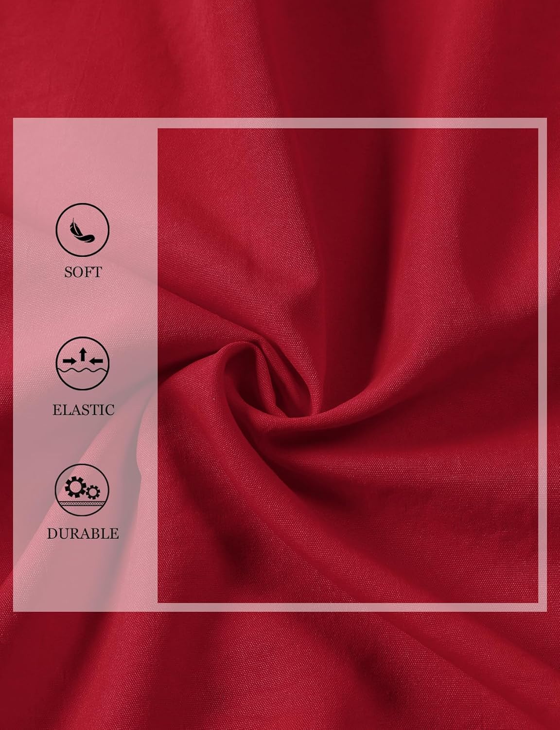 JEMITOP Mens Stretch Vintage Slim Fit Button Down Shirts Business Casual Long Sleeve Dress Shirt - Image 5