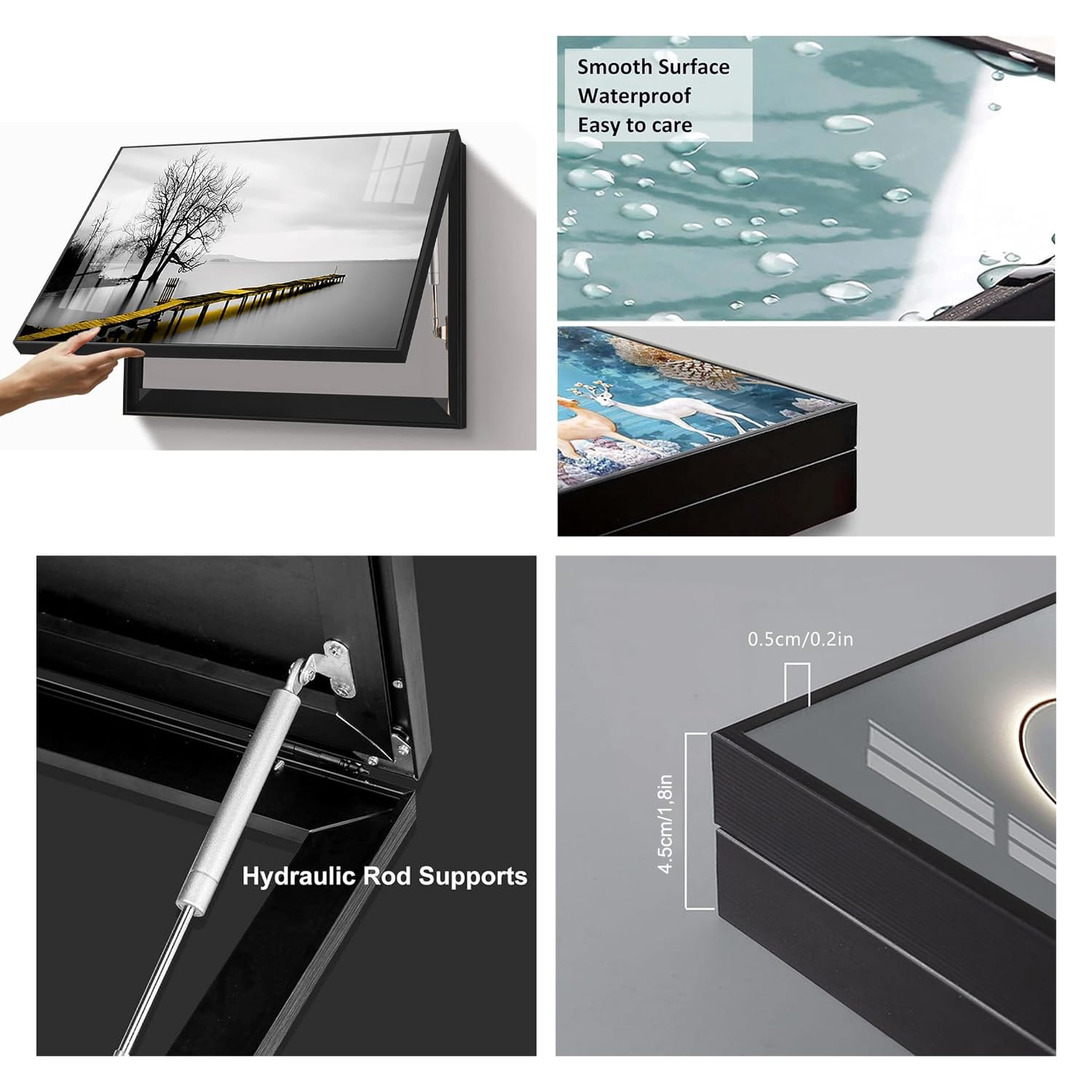 GIFART Copri Quadro Elettrico Personalizzato con foto - Copertura Cassaforte o Impianto elettrico - Quadro Decorativo Arredamento Personalizzabile con foto o paesaggio (40x50 cm)