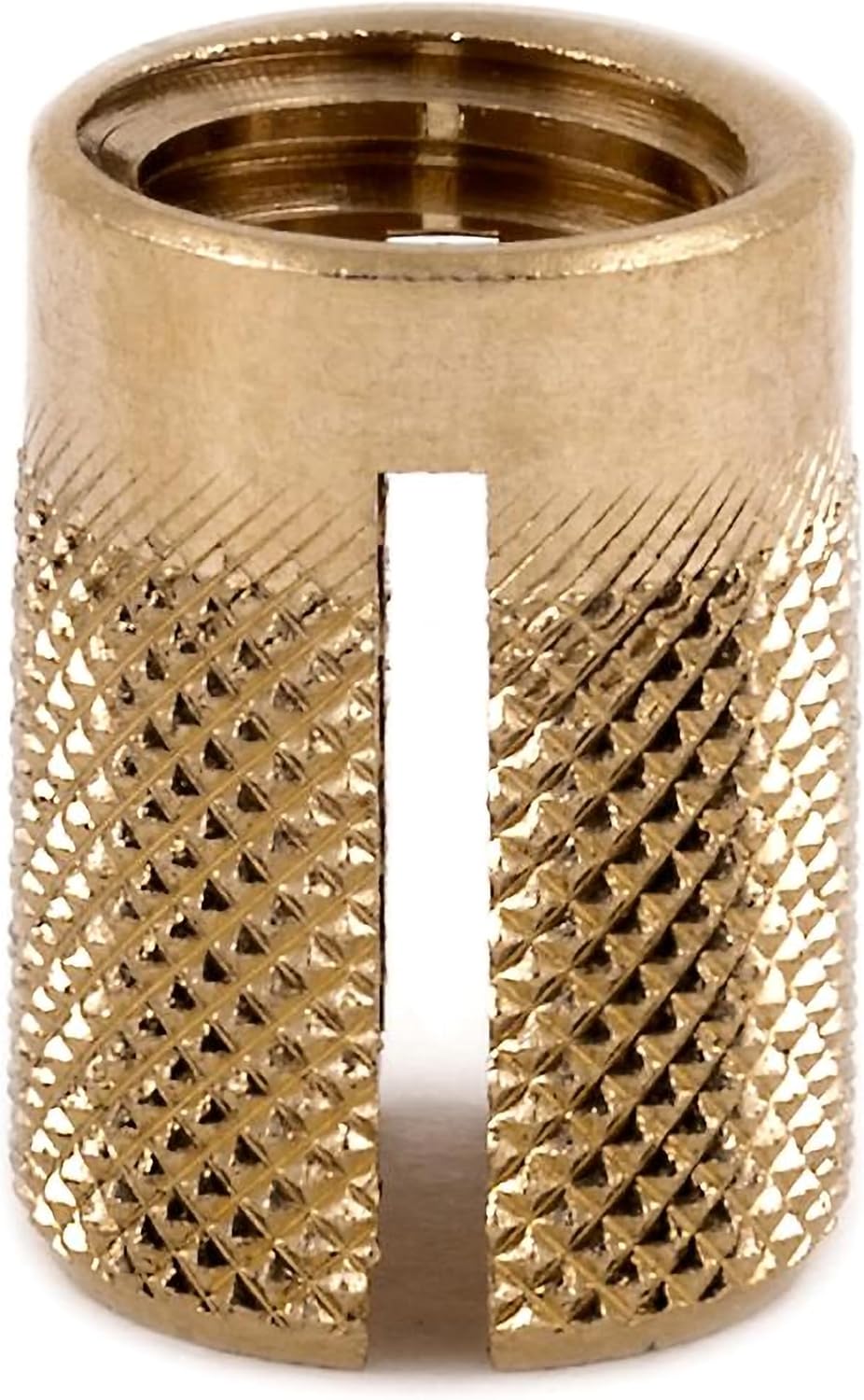 E-Z LOK Threaded Insert for Plastic Flush Brass Thread Inserts 3/8-16 Pack of 10