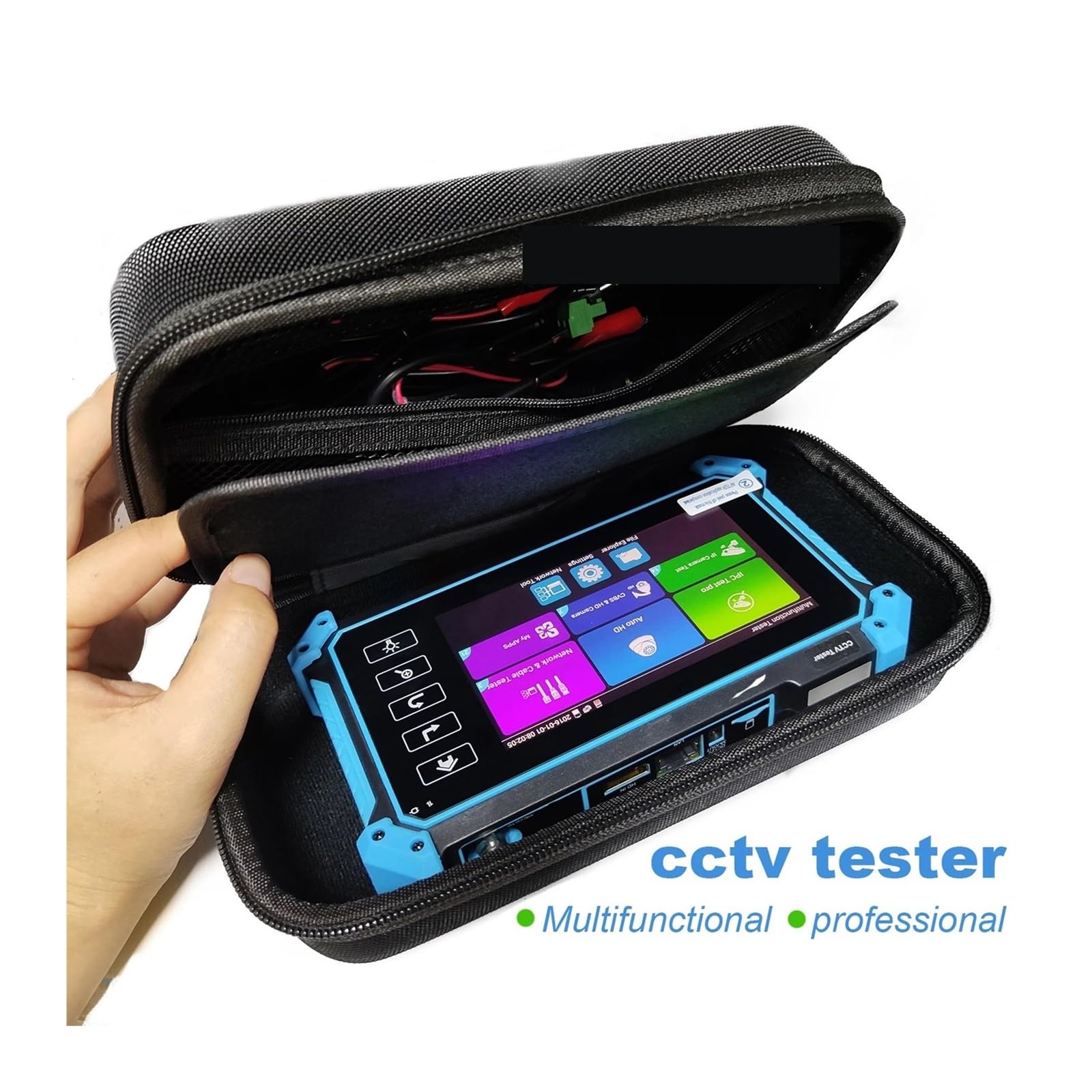 Tester CCTV, Tester CCTV Monitor Do 8MP AHD TVI CVI Kamera Ip Poe DC12V Wejście VGA Dostawa Monitor Testowy Cctv, Monitor CCTV(5100c no SDI)