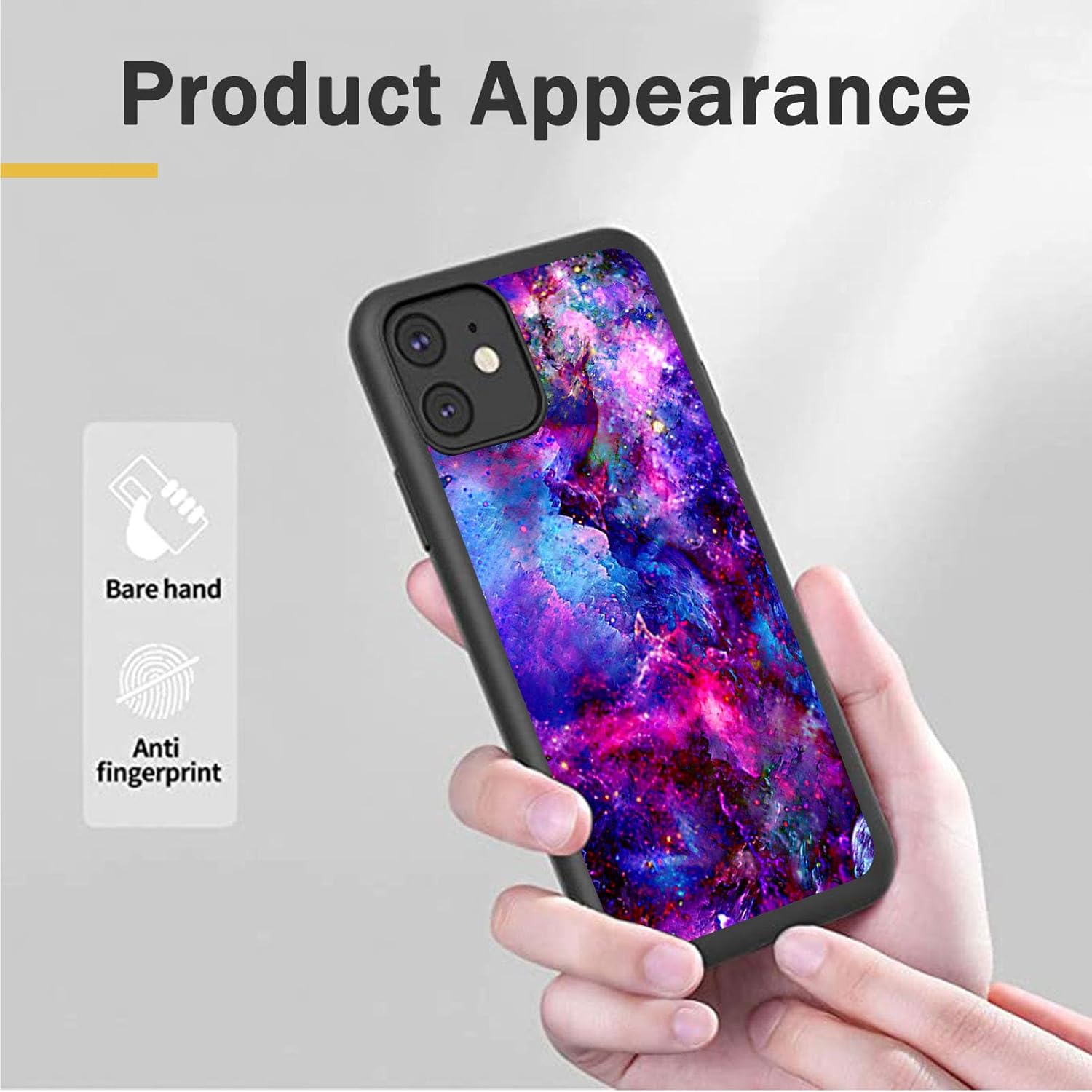Cover for Doogee DK10 (6.67") + Tempered Glass(2 Pack), Ultra Thin Silicone Cover Shockproof Bumper Anti-Scratch Protective Case + Screen Protector - The Stars are Brilliant