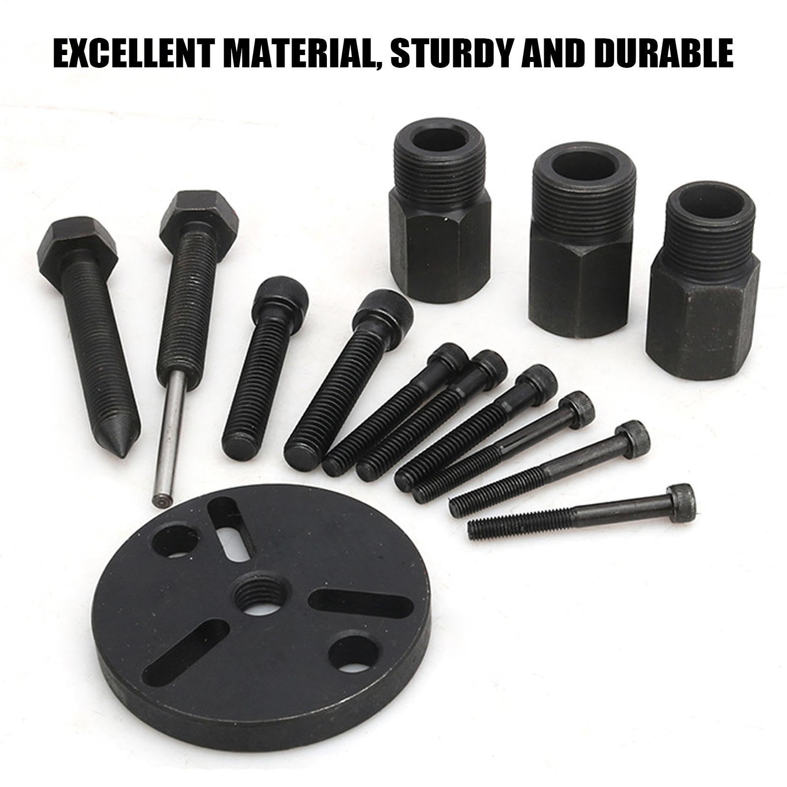 Kit per Rimozione Frizione Compressore Aria Condizionata Kit Smontaggio per | Strumento Montaggio Frizione Climatizzatore Per Meccanici Fai Da Te Officina Esterno Vei