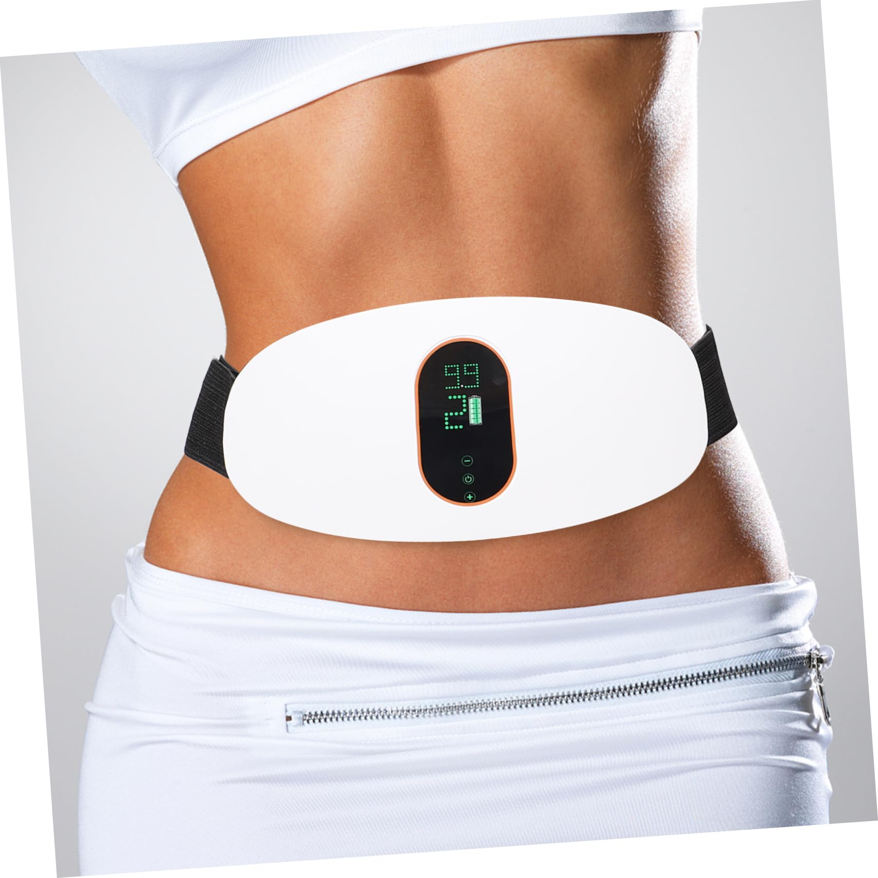 minkissy Ceinture Amincissante Électrique de Massage Abdominal Portable Masseur de Vibrante pour Perdre Graisse Du Ventre et Tonifier Corps