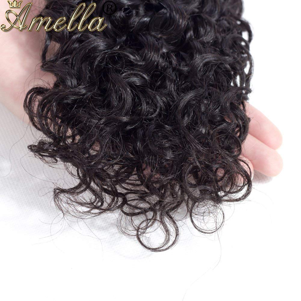 8A ? human virgin kinky curly 18\