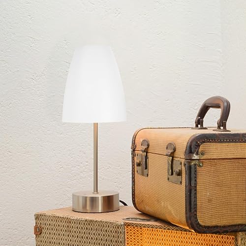 Miniatura 3 de Reemplazo de pantalla de lámpara de plástico blanco, cubierta de luz estilo casco duro para lámparas de pisomesa, agujero central de 1.181 in, ligero