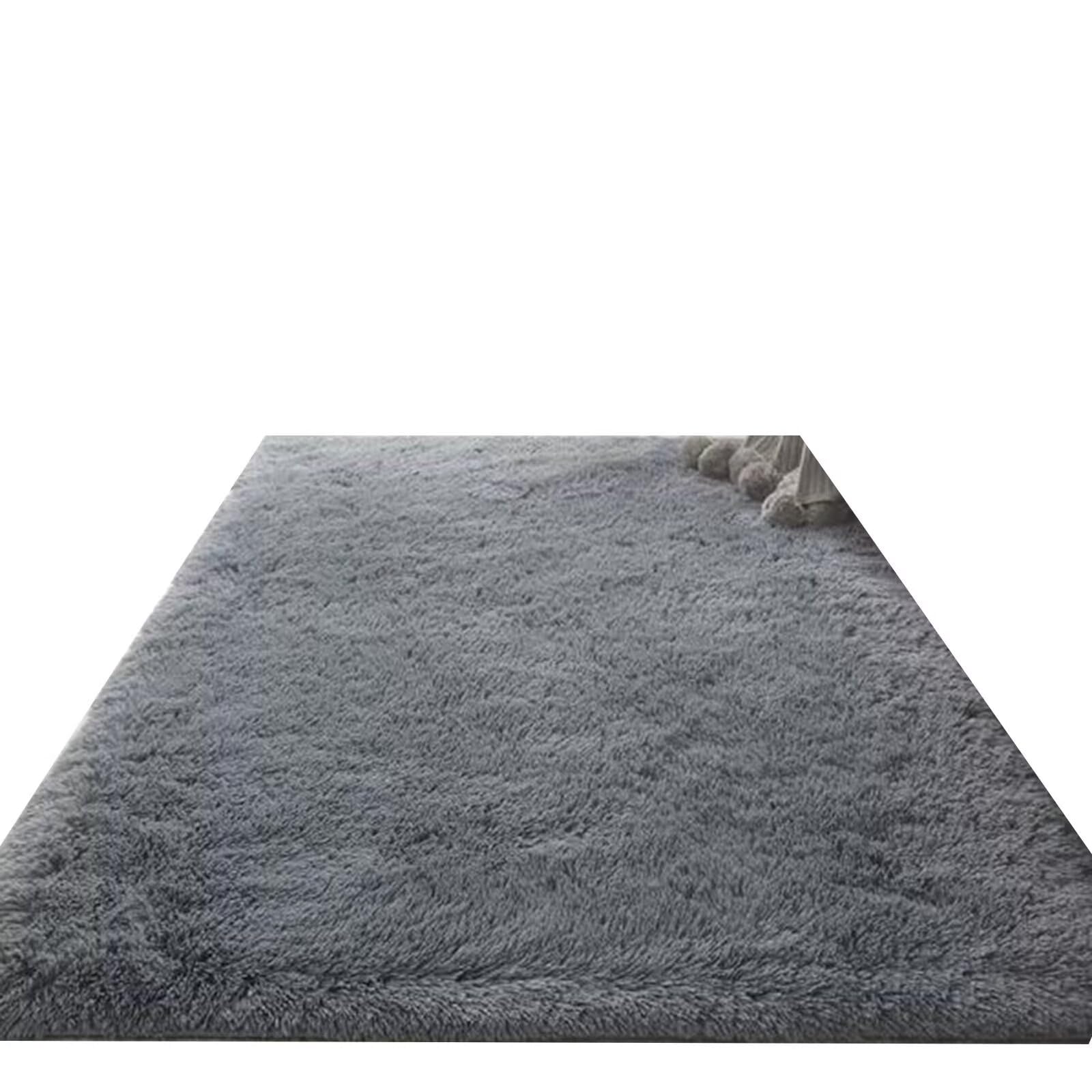 Tapis en peluche douce de qualité supérieure pour grand salon contemporain