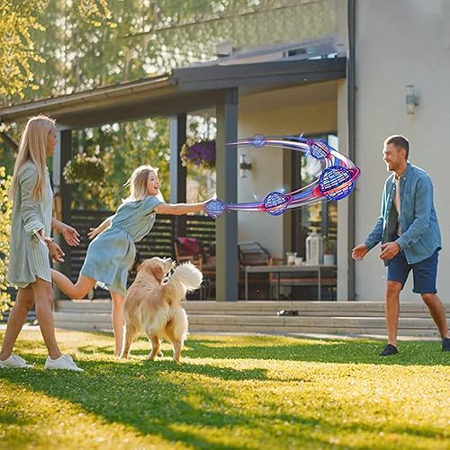 Miniatura 7 de Bola de orbe voladora para niños de 6, 7, 8, 9, 10 y 12 años de edad, 2023 más reciente actualización con sensor de movimiento Hover Boomerang Ball