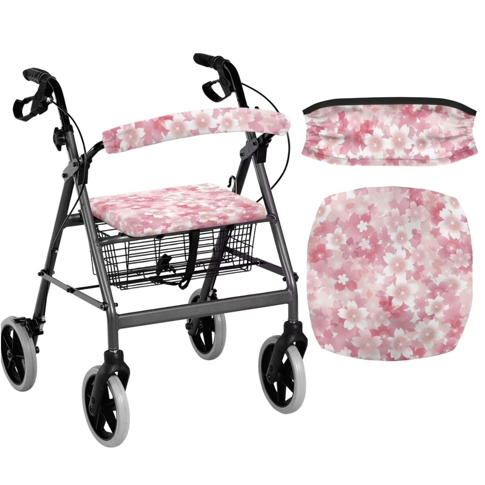 Rollator Seat Covers - Butterfly Design -9 Rollator Seat Covers - Butterfly Design -9