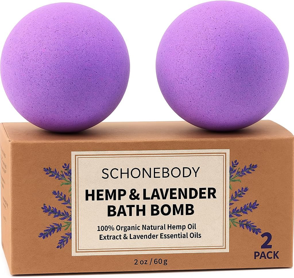 OUAI Chill Pills — Relaxing Bath Bombs with Hemp, Jojoba & Safflower Seed Oils