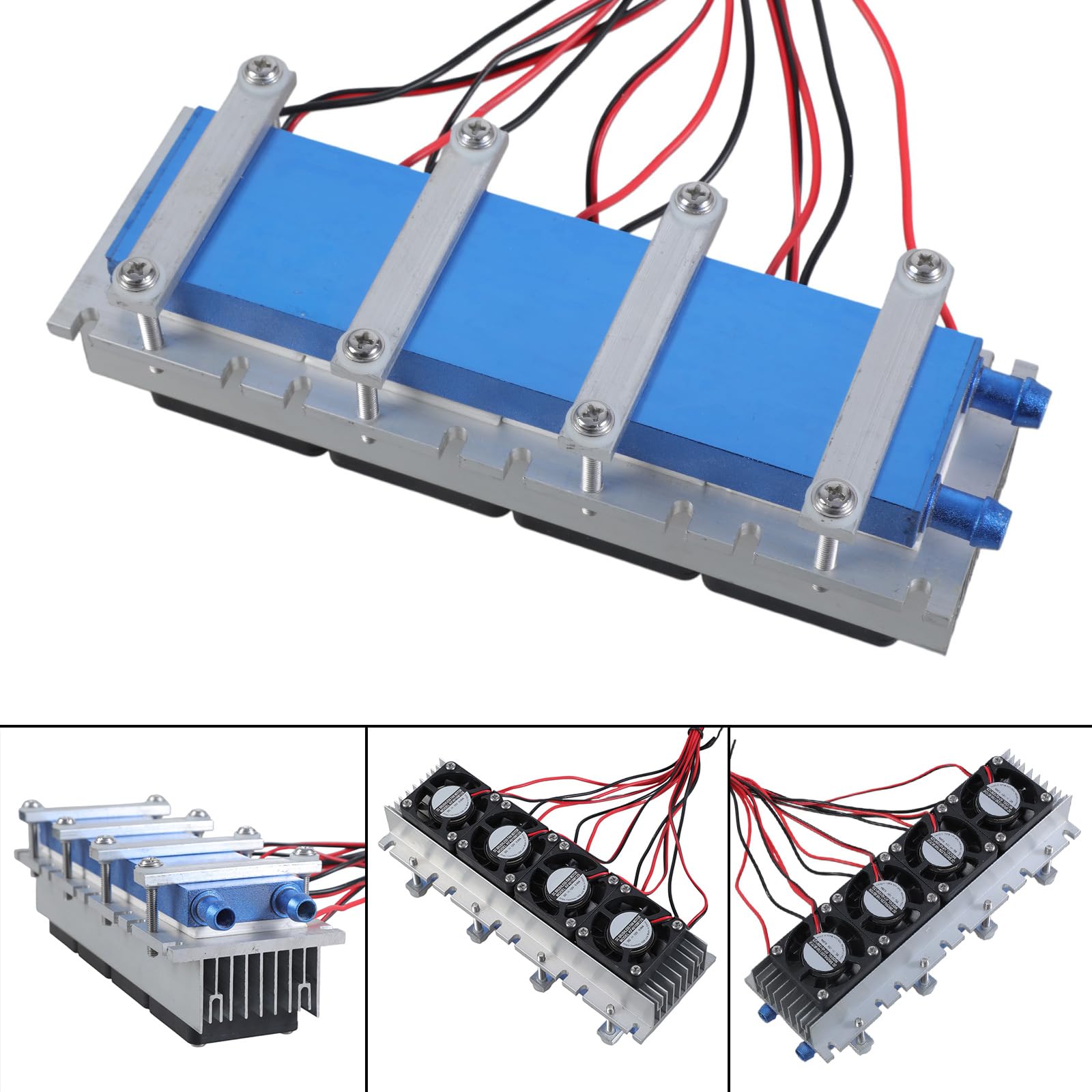 12V 288W Semiconductor Enfriador termoeléctrico Peltier Refrigerador electrónico Aire acondicionado Frigorífico Refrigerador Peltier Enfriador electrónico