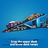 Juguete de construcción LEGO City Camión transportador de autos con autos deportivos - Juguete de camión semirremolque con transportador y remolque para niños y niñas, mayores de 7 años - Idea de regalo para niños - 60408 7