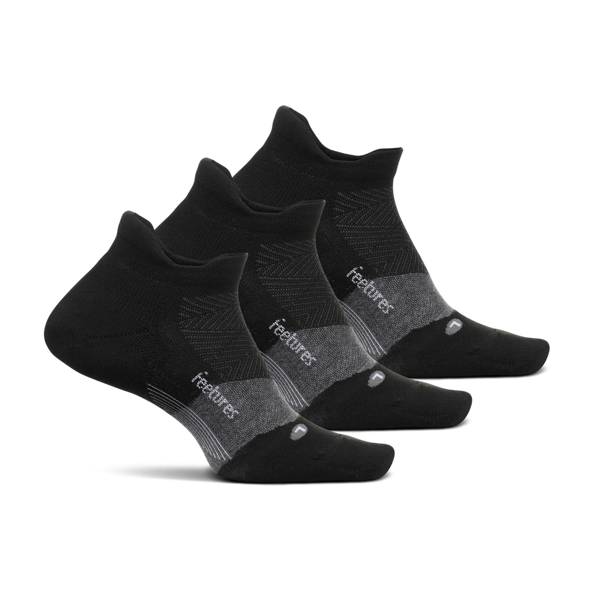 Feetures Elite Golf Max Cushion Tab Ankle Socks - Sport Sock with Targeted Compression