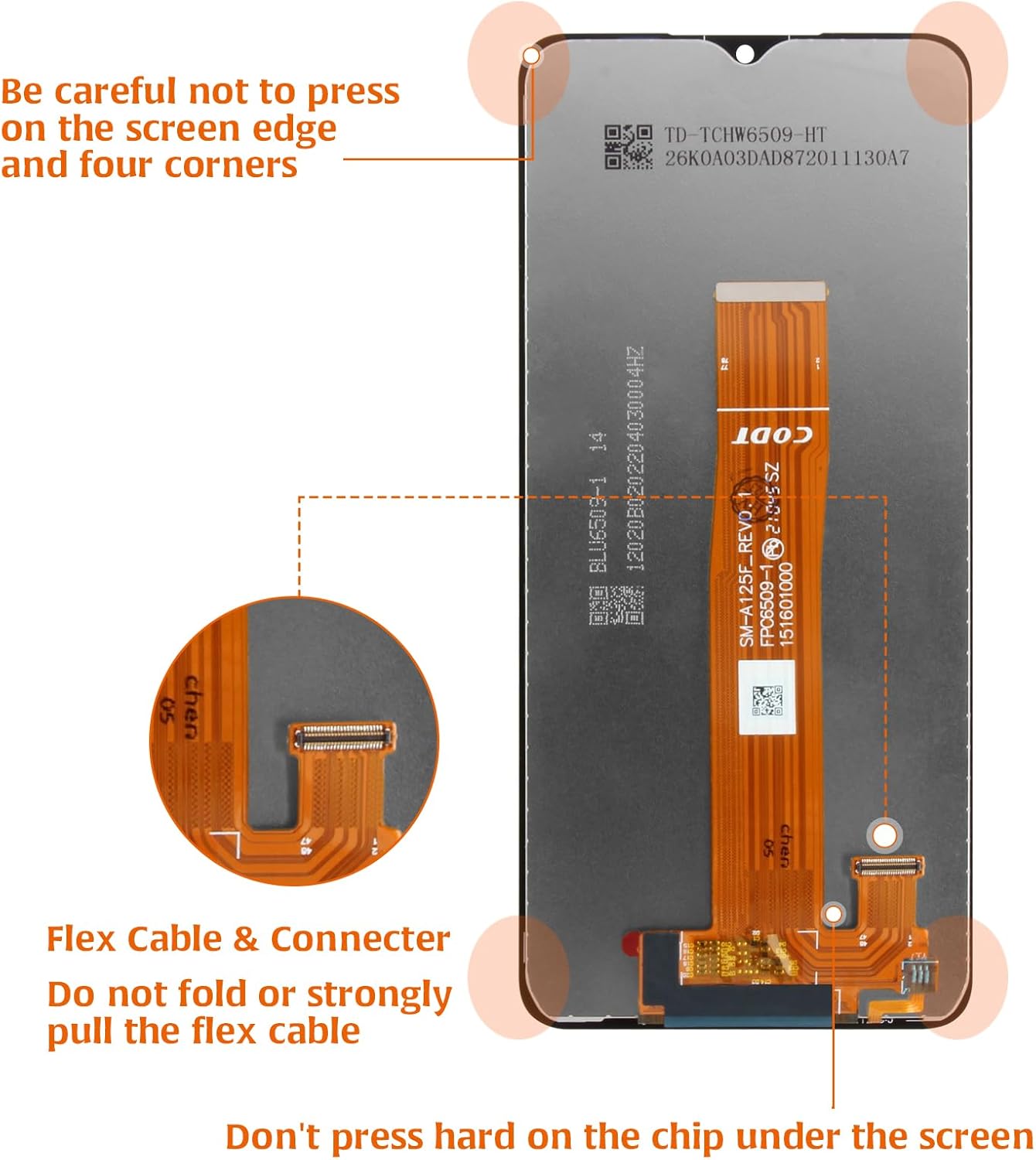 A-MIND for Samsung Galaxy M02 M022 Screen Replacement(Original) M022F M022F/DS M022G M022G/DS LCD Display Touch Screen Digitizer Full Assembly Repair Kits,with Tools