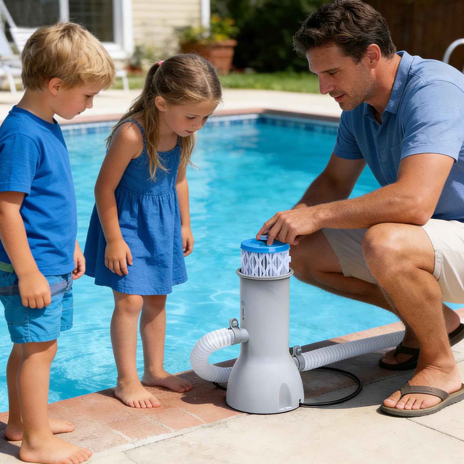 Cartuccia per Filtro Piscina Filtranti