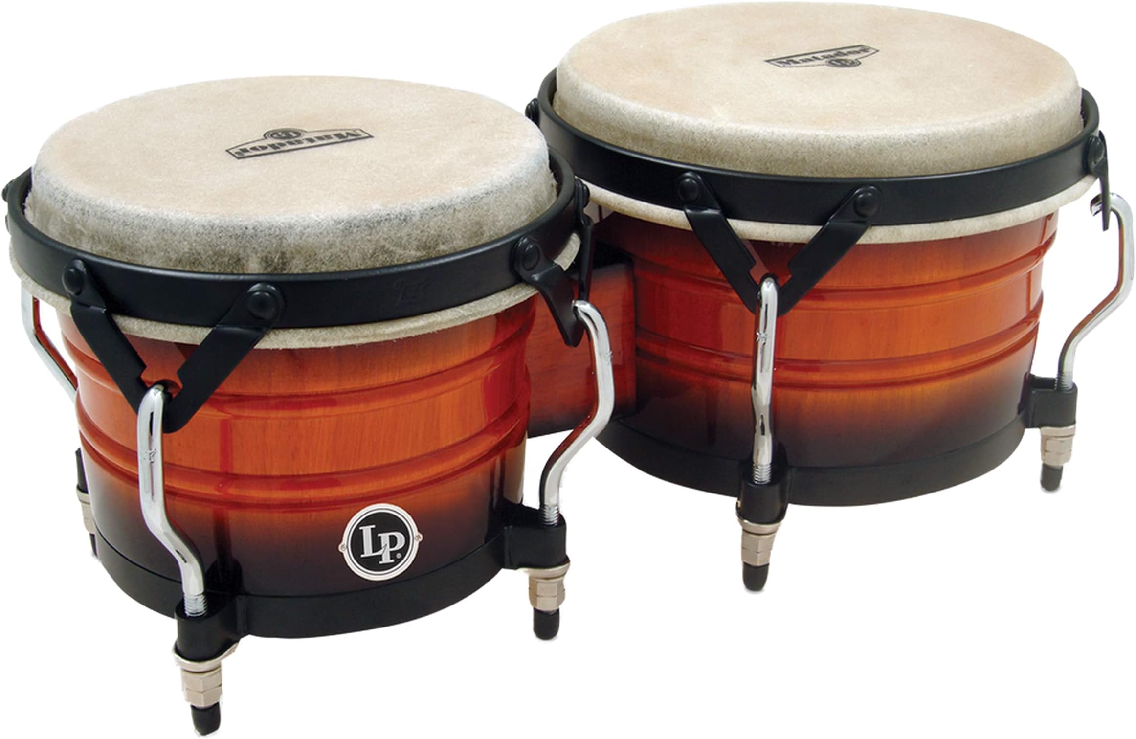 LP Matador Traditonal Oak Bongos, Vintage Sunburst Finish