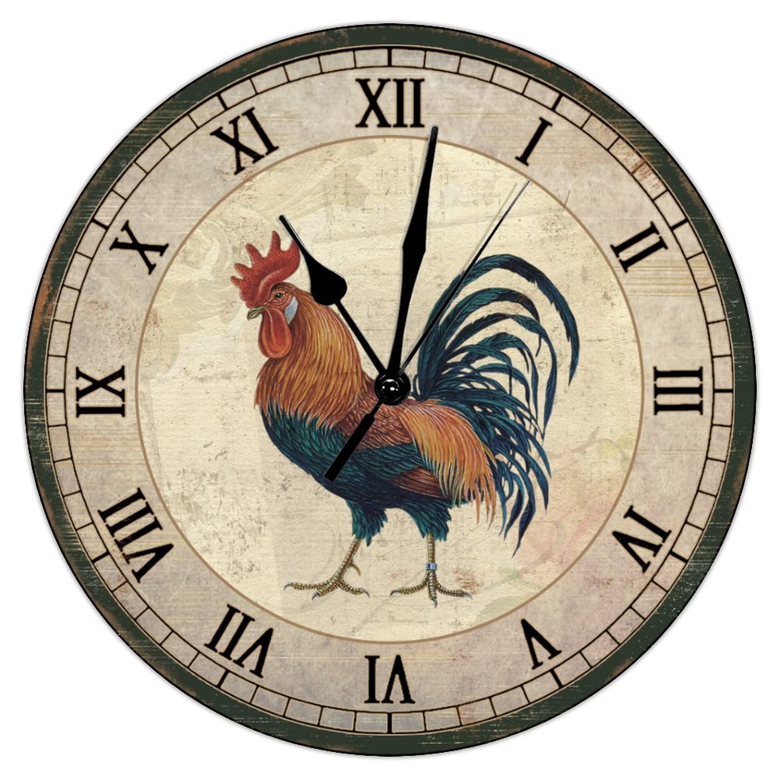 Horloge murale poule de 38 cm : l'idée cadeau idéale pour une crémaillère