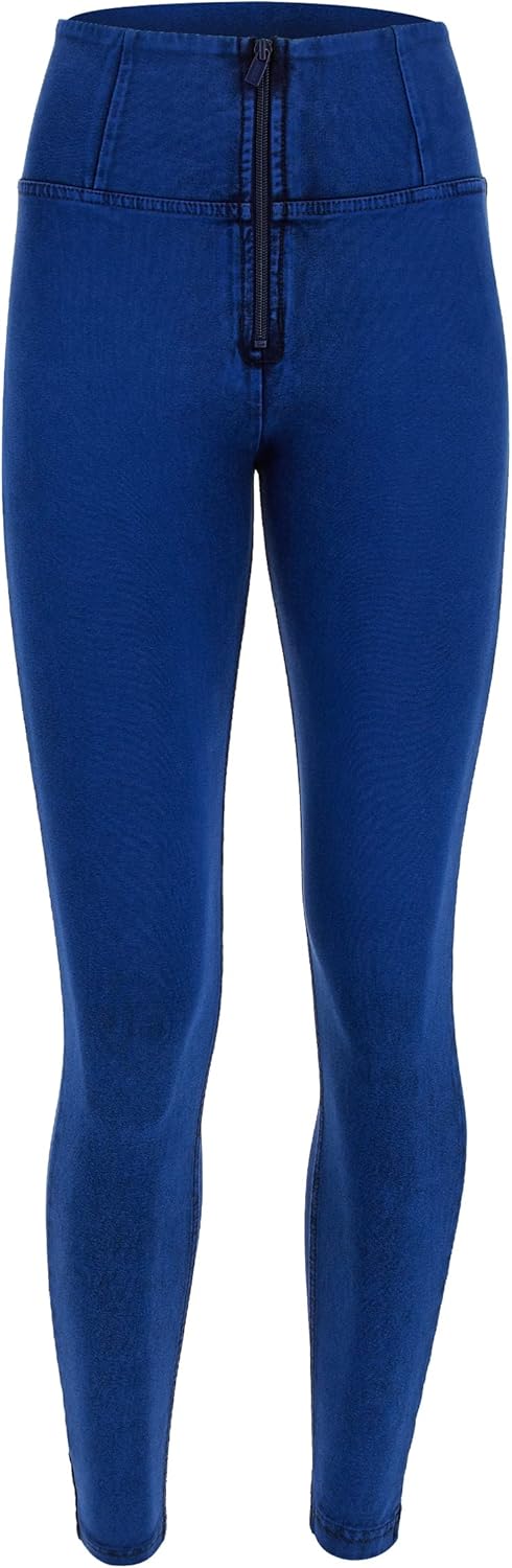 FREDDY WR.UP Denim High Waisted Petite Length | Shaping & Lifting Women's Pants | Italian Designed Skinny Jeans for Women