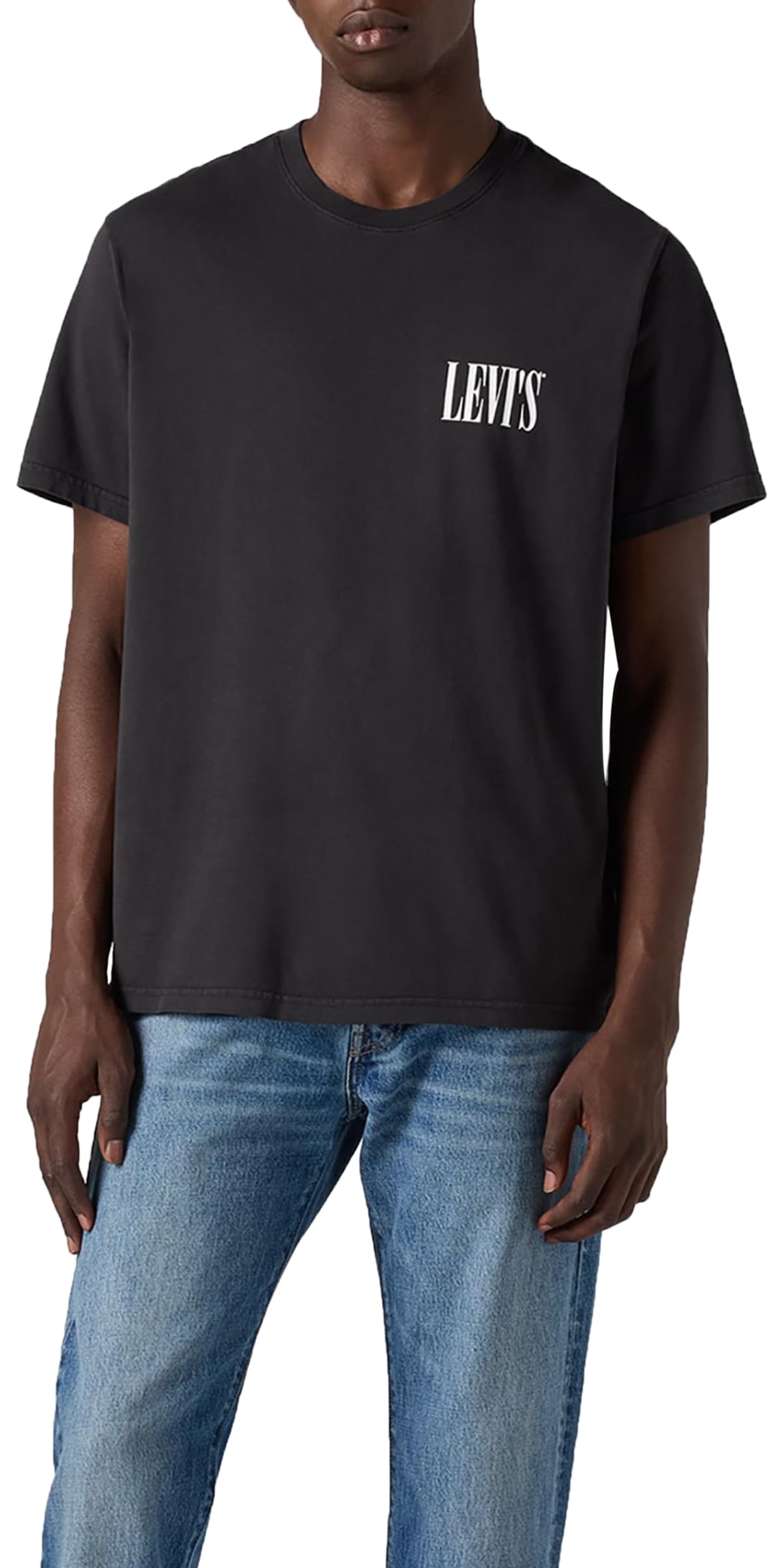 Levi's Ss Relaxed Fit Tee Ssnl Serif Logo Miner, Ssnl Serif Logo Lead, XS