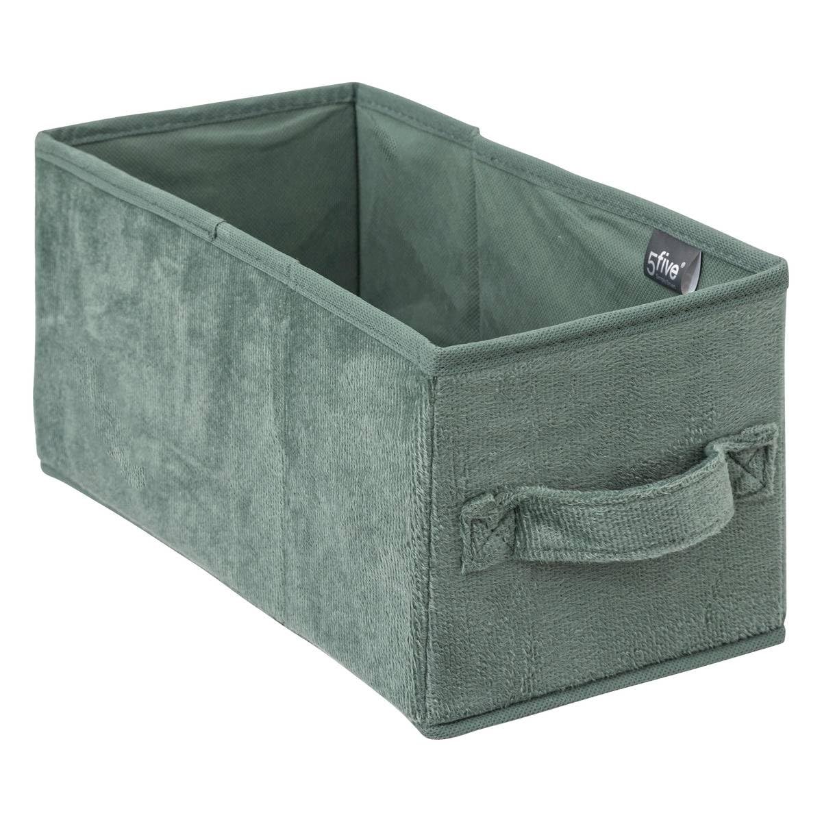 Ceste Vimini Con Coperchio Set 3x Ceste Portaoggetti HWC-C21 Bambù - Foto 12