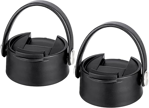 Prurex Tapa abatible para botella de agua de boca ancha Hydro Flask, tapa de repuesto Simple Modern, ThermoFlask, koodee y más botellas de agua de