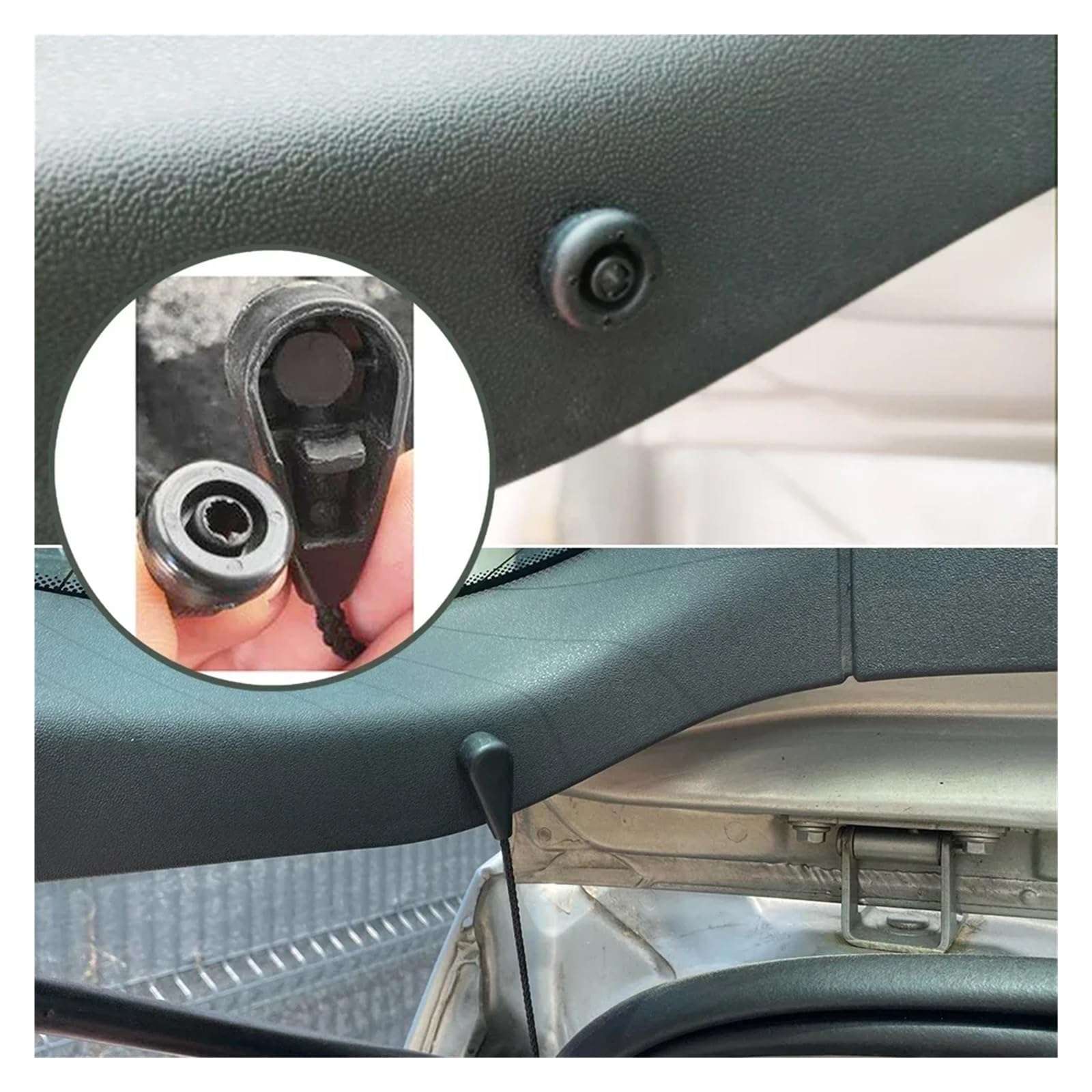 KMLONG Clip De Tablette Arrière For Peugeot, 308 2017 79916JD00A