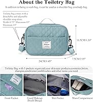 HYC00 Reistas Dames Sporttas Weekendtas Sporttassen Fitnesstas met Schoenenvak Waterdichte Handbagage Tas Reistassen met Droge en Natte Compartimenten met Toiletta Trainingstas,Beige