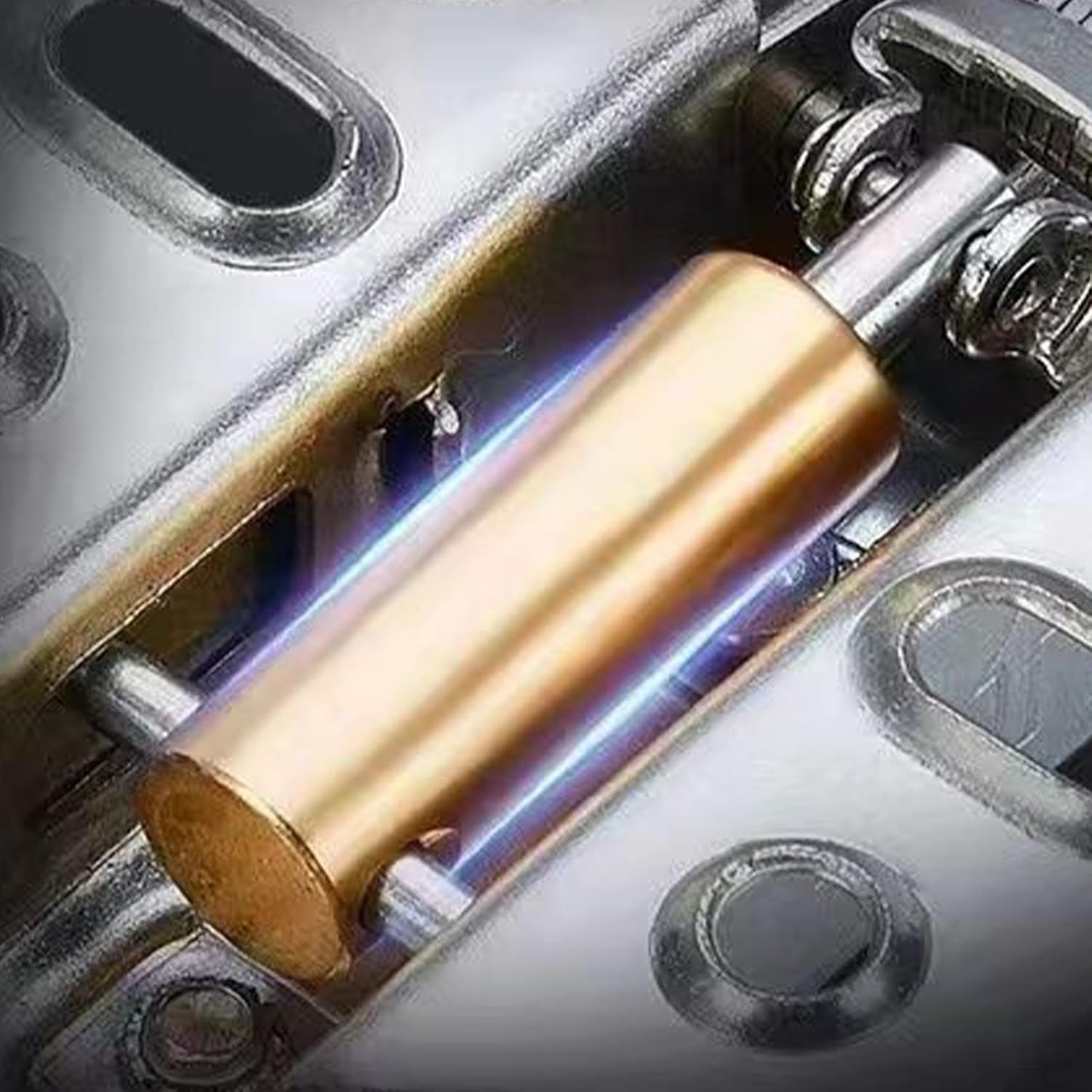 Kitchen Cabinet Hinges - Stainless Steel Soft Close Furniture Attachment,Cupboard Hinges Soft Closing - for Home Apartment Farmhouse Garage Dining Room Kitchen Bedroom Bathroom