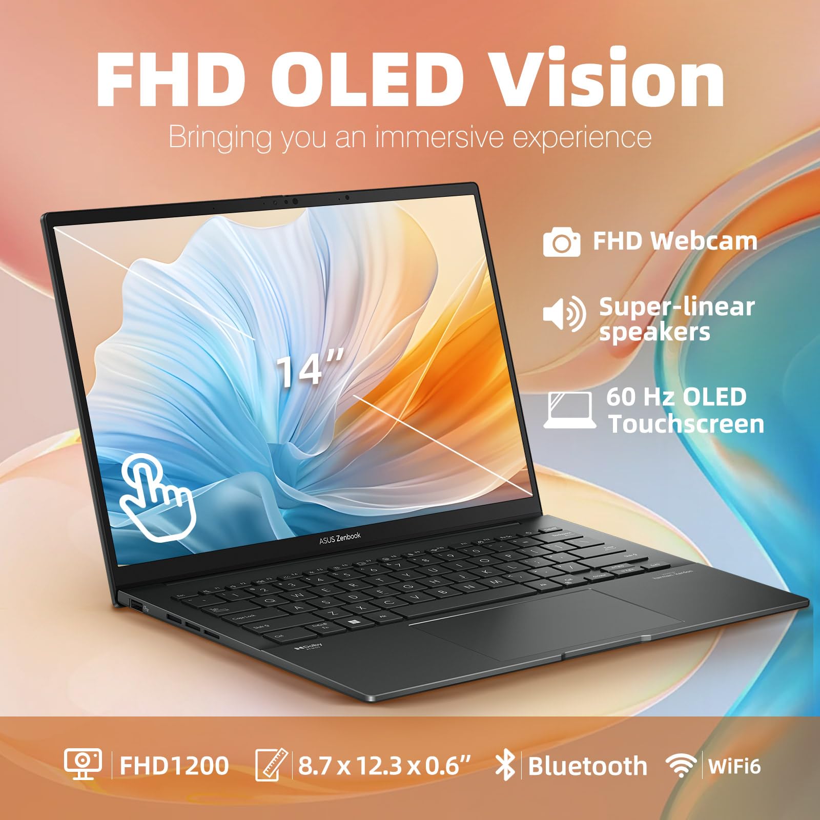 ASUS ZenBook 14 インチ ASUS Zenbook 14 OLED (UX3405)｜Laptops For Home｜ASUS Canada