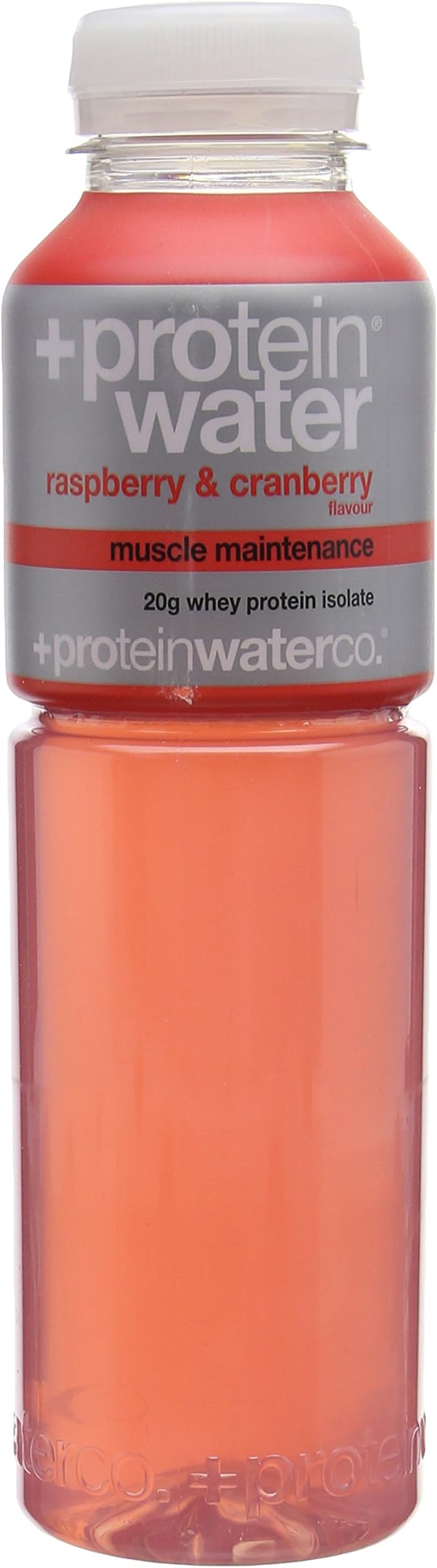 Protein Water Co Raspberry and Cranberry Protein Water, 500 ml, Pack of 6