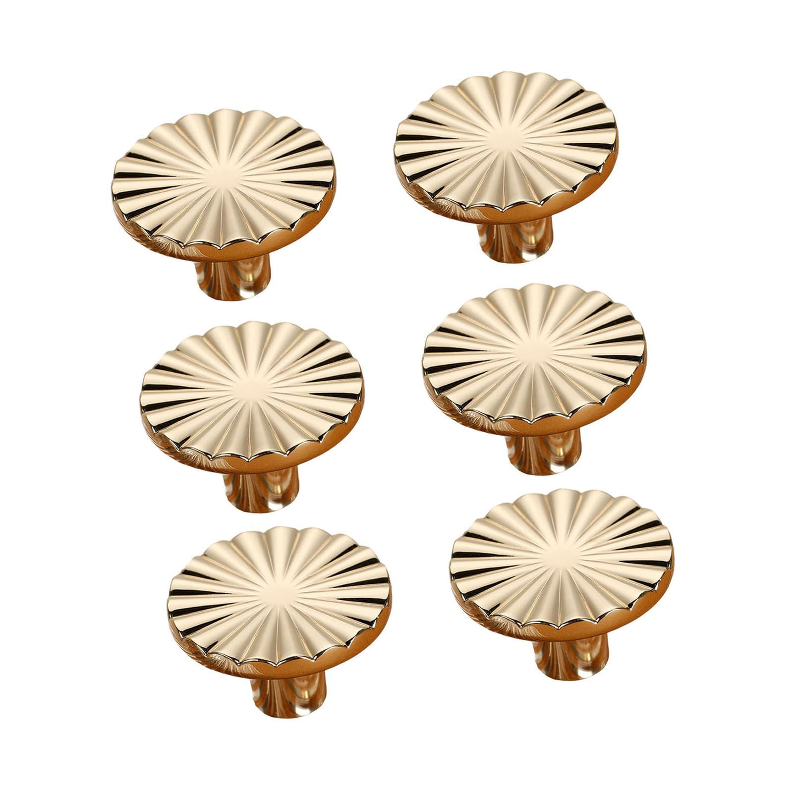 Jazuaiao Big Order K Gold Of 6 Stylish Nordics Styles Drawer Knobs Zines Alloy Brushed Brass Handle For Modern Cabinets And Dresser Elegant Furniture Hardware