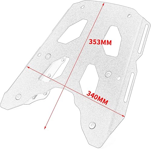 Miniatura 2 de Portaequipajes trasero para motocicleta, soporte de acero al carbono para Kawasaki Versys 650 2015-2020 Modificación de decoración interna y externa